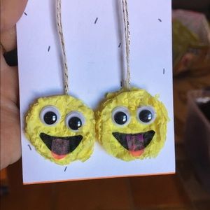 🎀 3 for $50 |  Pinata Emoji Chandelier Earrings